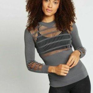 Stella McCartney x Adidas - Warp Knit Top Grey